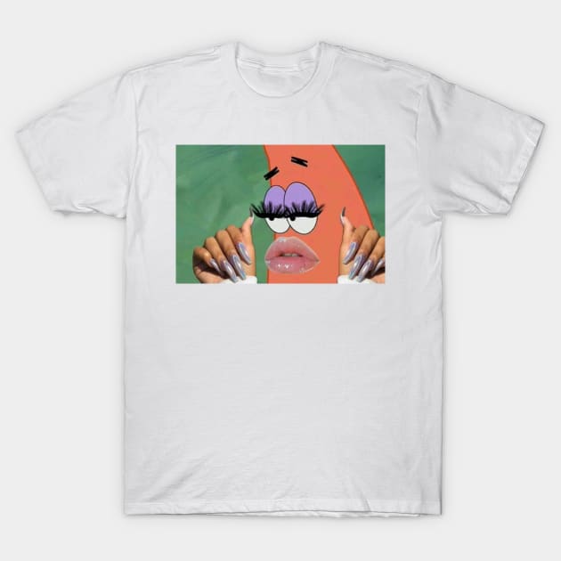 Funny Patrick Meme T-Shirt by Energy Collage